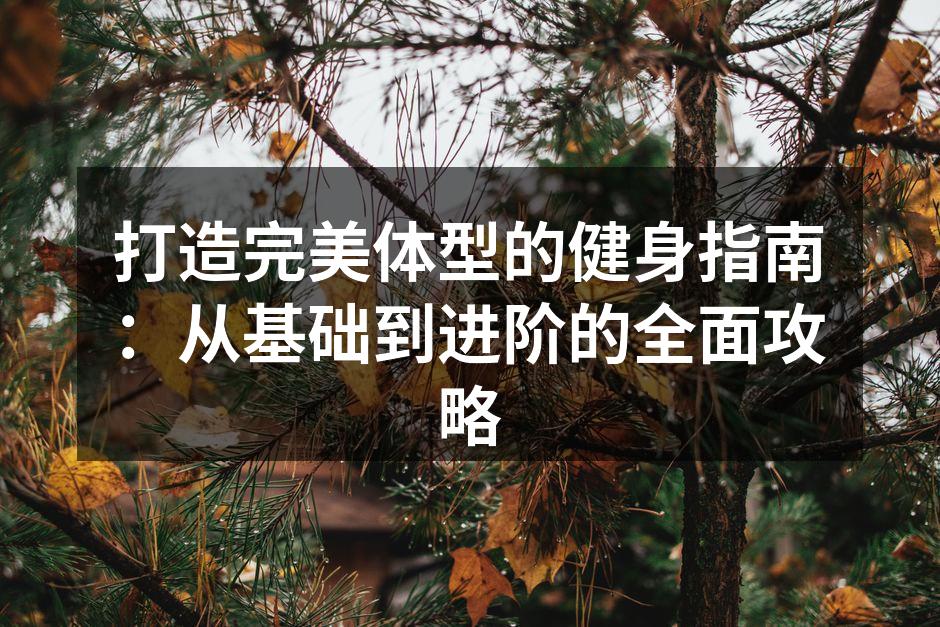 健身器材的选择至关重要