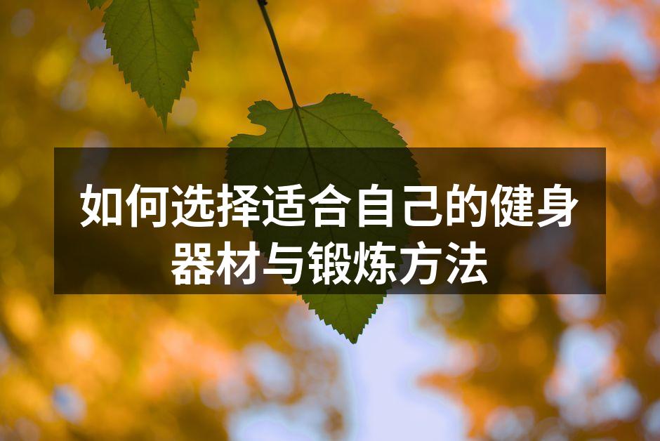 多功能健身器材使用示例